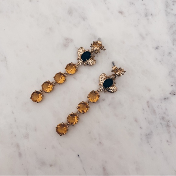 For Love And Lemons Jewelry - For Love & Lemons Bee Drop Earrings 🐝